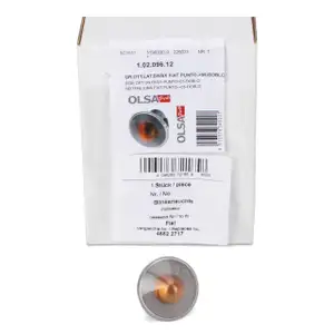 OLSA 1.02.096.12 Blinkleuchte Blinker seitlich GELB für FIAT Doblo Punto vorne 46522717
