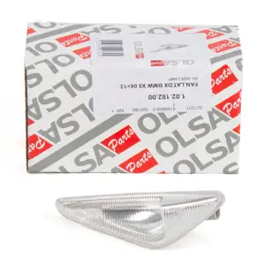 OLSA LED Blinkleuchte Blinker WEISS f&uuml;r BMW X3 F25 X5 E70 X6 E71 vorne rechts 63137171008