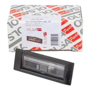 OLSA 1.05.092.00 Kennzeichenleuchte Nummernschildleuchte f&uuml;r ALFA ROMEO FIAT 500L hinten