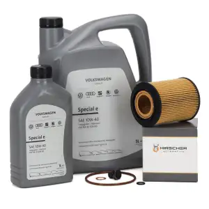 6L ORIGINAL 10W40 SPECIAL E Motor&ouml;l + HIRSCHER &Ouml;lfilter f&uuml;r VW Golf 3 Passat B3/B4 T4 VR6