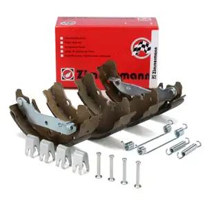 ZIMMERMANN Bremsbacken + Federn Satz für FORD Fiesta 4 5 Fusion Ka Puma MAZDA 121 3 2 DY
