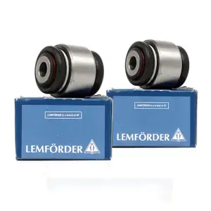 2x LEMFÖRDER 1471101 Lagerung Hinterachslager für OPEL B SAAB 9-5 YS3E hinten 90496700