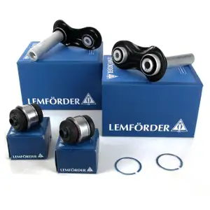 2x LEMF&Ouml;RDER Integrallenker + Lagerbuchsen f&uuml;r BMW E39 E60 E61 E63 X5 E53 hinten