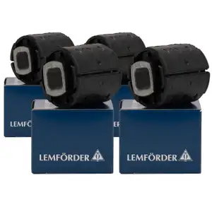 4x LEMF&Ouml;RDER 3503901 Achslager Achsk&ouml;rperlager f&uuml;r BMW 5er E60 E61 6er E63 E64 hinten