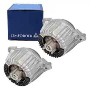2x LEMF&Ouml;RDER Motorlager Hydrolager f&uuml;r MERCEDES E-Klasse A207 C207 E350CDI OM642 vorne