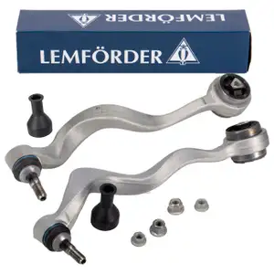 2x LEMF&Ouml;RDER Querlenker Lenker Radaufh&auml;ngung f&uuml;r BMW 5er E60 E61 Vorderachse vorne unten