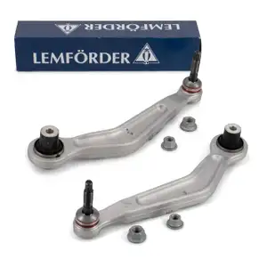 2x LEMF&Ouml;RDER Querlenker f&uuml;r BMW 5er E60 E61 6er E63 E64 7er E65-67 Hinterachse hinten oben