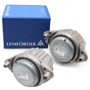 2x LEMFÖRDER Motorlager Hydrolager für MERCEDES W204 C/A218 W212 OM651 vorne 2122406417