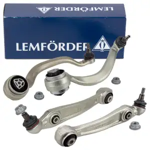4x LEMF&Ouml;RDER Querlenker Lenker f&uuml;r BMW X5 F15 X6 F16 Vorderachse unten vorne + hinten