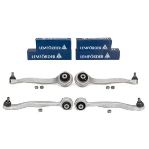 4x LEMF&Ouml;RDER Lower Control Arms for Mercedes C-Class W204 S204 C/A207 Front Axle