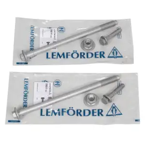 2x LEMF&Ouml;RDER 3783201 Reparatursatz Radaufh&auml;ngung f&uuml;r BMW E39 X5 hinten unten 33326770749
