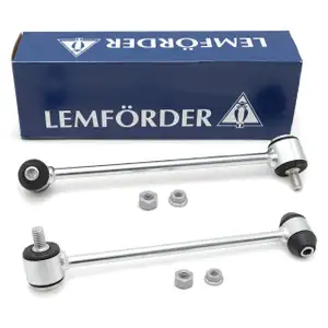 2x LEMFÖRDER Koppelstange Pendelstütze Sstabi für MERCEDES W204 C/X218 W212 C/A207 hinten