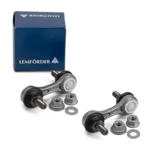 2x LEMF&Ouml;RDER 1331103 Koppelstange Stabilisatorstange f&uuml;r BMW 5er E39 hinten 33551095532
