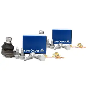 2x LEMF&Ouml;RDER 1016107 Traggelenk f&uuml;r VW Golf 2 3 Passat 35i Vento SEAT 2 vorne 357407365