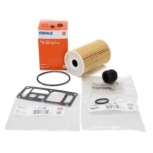 MAHLE &Ouml;lfilter &Ouml;lfiltergeh&auml;use Dichtungssatz Dichtsatz f&uuml;r BMW 3er E36 E46 5er E34 Z3 M43