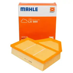 MAHLE LX988 Luftfilter Filter f&uuml;r BMW 5er E60 E61 M5 6er E63 M M6 B50 A links 13727834715