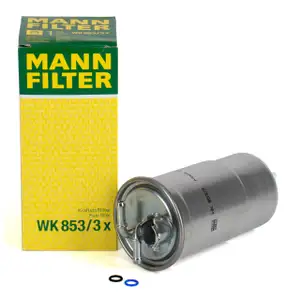 MANN WK853/3X Kraftstofffilter Diesel für VW Golf 4 Passat B5 AUDI A3 A4 Octavia 1 1.9 TDI