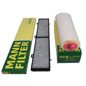 MANN Filter-Set f&uuml;r BMW 3er E90 E91 E92 E93 325d 330d 197/231 PS M57