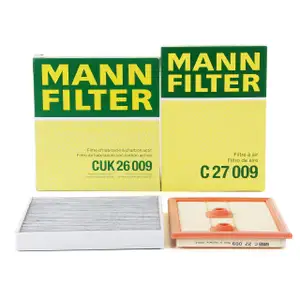 MANN Filter-Set für VW Golf 7 8 Passat Tiguan Touran AUDI A3 8V 8Y 1.2/1.4 TSI