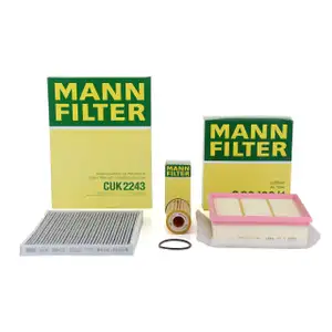 MANN Filter-Set f&uuml;r OPEL Corsa D E 1.4/1.6 Turbo OPC 101-211 PS