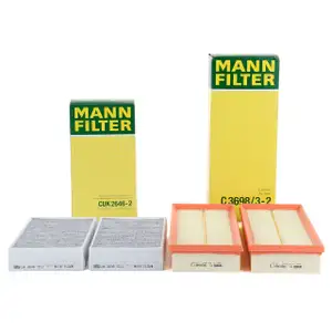 MANN Filter-Set f&uuml;r MERCEDES X164 GL450/500 W164 ML300-500 M113/272/273