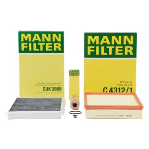 MANN Filter-Set 3-tlg f&uuml;r MERCEDES Sprinter 906 216 316 516 156 PS M271