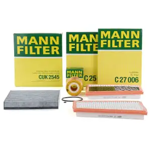 MANN Filter-Set 3-tlg f&uuml;r MERCEDES-BENZ G-Klasse W463 G320/350CDI 224 PS OM642