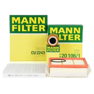 MANN Filter-Set 3-tlg f&uuml;r OPEL Corsa D 1.3 CDTI Z13DTJ 75 PS bis 06.2010 + 90 PS