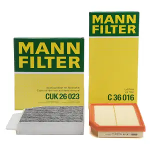 MANN Filter-Set f&uuml;r MERCEDES W205 S205 C205 A205 W213 S213 X253 C253 M264