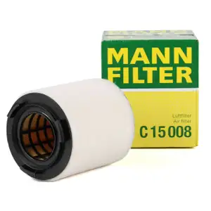 MANN C15008 Luftfilter für AUDI A1 8X SEAT Ibiza 4 SKODA Fabia 2 Rapid Roomster VW Polo 5