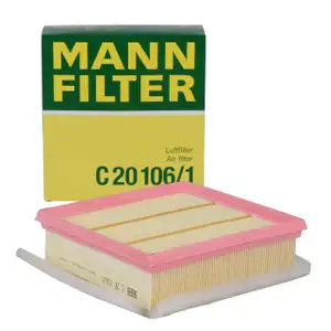 MANN C20106/1 Luftfilter Motorluftfilter f&uuml;r OPEL Corsa D E 1.0 1.4 1.6 1.3 CDTI