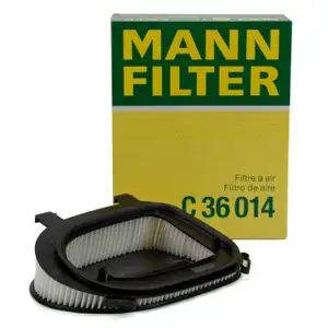 MANN C36014 Luftfilter f&uuml;r BMW X3 F25 18/20/30 d X5 E70 30/40 d F15 25 d X6 E71 30/40 d