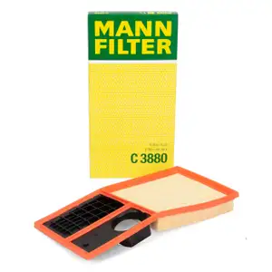 MANN C3880 Luftfilter für VW Golf 5 6 SEAT Ibiza 3 4 Leon SKODA Fabia 1 2 2 1.4/1.6