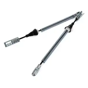 2x METZGER Bremsseil Handbremsseil f&uuml;r OPEL Corsa C mit ABS hinten 522152/93170227