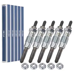 5x MEYLE 0140201039 Glühkerze für MERCEDES 190 W201 W123 W124 W460 Sprinter OM602 OM617