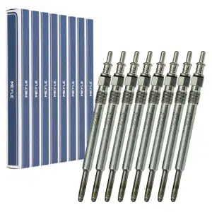 8x MEYLE 0140202029 Gl&uuml;hkerze f&uuml;r MERCEDES W211 W463 W163 W220 400CDI OM628 250/260 PS