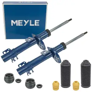 2x MEYLE Sto&szlig;d&auml;mpfer + Staubschutz + Domlager f&uuml;r SEAT Ibiza 4/SC bis 08.2009 vorne