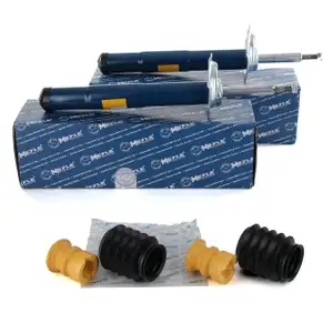 2x MEYLE Sto&szlig;d&auml;mpfer + Staubschutz Satz f&uuml;r BMW 5er Limo + Touring 520-530i 520-530d vorne