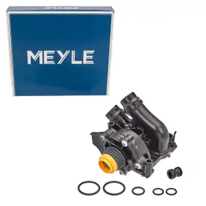MEYLE Wasserpumpe + Thermostat f&uuml;r VW Golf 5 6 GTI Passat B6 B7 Tiguan T5 T6 1.8/2.0 TSI