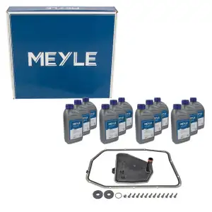 MEYLE 1001350110/XK Getriebefilter Satz 6-Gang 6HP19 A + 12L Getriebe&ouml;l f&uuml;r AUDI 3.6 FSI