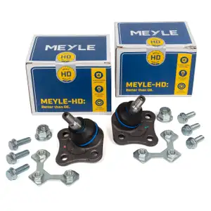 2x MEYLE HD VERSTÄRKT Traggelenk für AUDI A3 VW Golf 4 SEAT Leon SKODA Octavia vorne unten