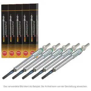 5x NGK 9826 CZ104 D-POWER 52 Gl&uuml;hkerze f&uuml;r VW Crafter Multivan Transporter Touareg 2.5 TDI
