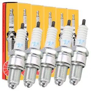 5x NGK 3172 BUR6ET Z&uuml;ndkerze f&uuml;r VW Passat 35i AUDI 100 200 80 Coupe Quattro 101000036AA