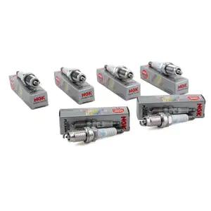 6x NGK 7968 PZFR5D-11 Z&uuml;ndkerze f&uuml;r VW Golf 4 Sharan T4 2.8 V6 VR6 101000062AB
