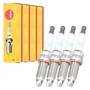 4x NGK 91785 ZKBR7A-HTU Z&uuml;ndkerze f&uuml;r BMW 1er E81-88 3er E90-93 5er E60 E61 N43 N46