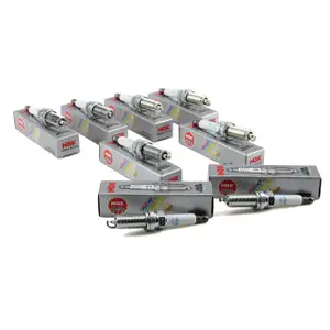 8x NGK 6043 ILZKAR7A-10 Zündkerze für MERCEDES C63AMG E63AMG ML63AMG S63AMG 0041593903