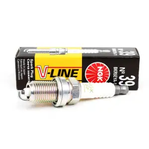 NGK Z&uuml;ndkerze V-Line 39 5776 BKR5EYA-11 f&uuml;r Toyota Auris Avensis Corolla
