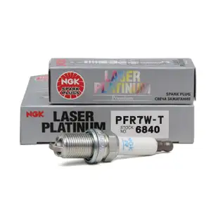 NGK Z&uuml;ndkerze 6840 PFR7W-T LASER PLATINUM f&uuml;r AUDI A4 B7 A6 C6 A8 4E 3.2/4.2 FSI