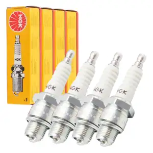 4x NGK 4210 B5HS Zündkerze für VW Käfer Karmann Ghia 1200-1600 181 15001600 N0178011