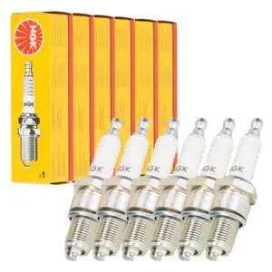 6x NGK 2412 BP7ES Zündkerze für MERCEDES-BENZ/8 W114 W108 W109 W111 W112 W113 W198